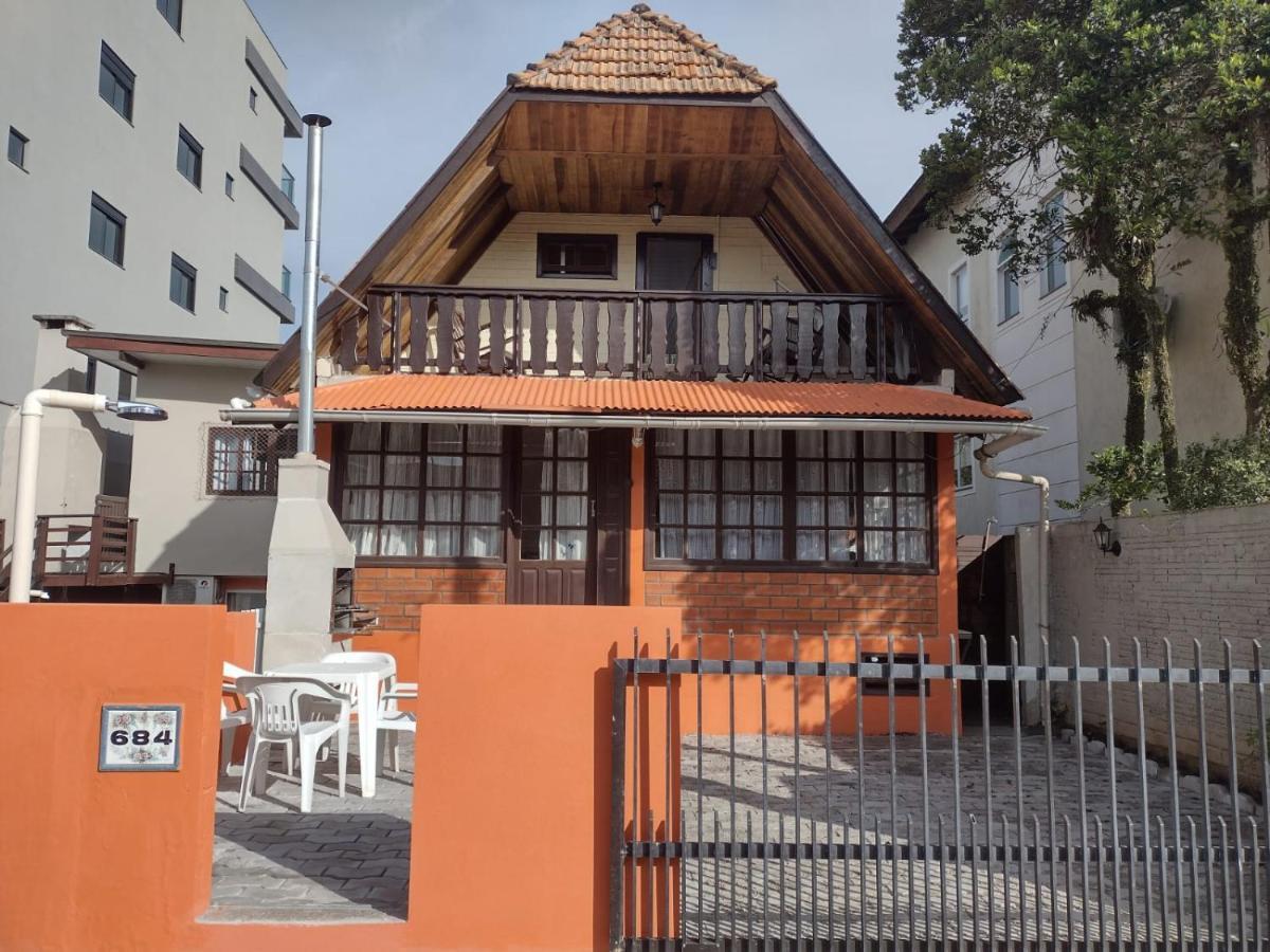 Apartamento Estilo Chale - Enxaimel Bombinhas Eksteriør bilde